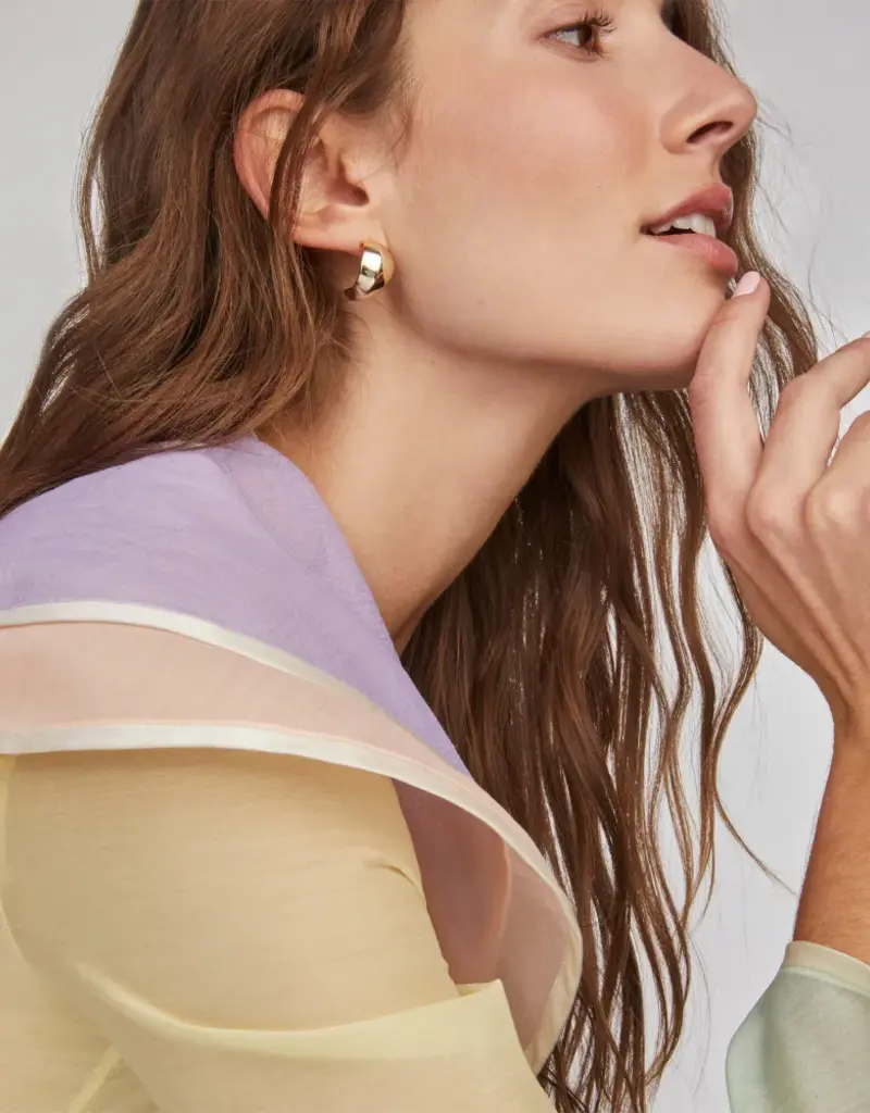 KENDRA SCOTT Krista Metal Hoop Earring