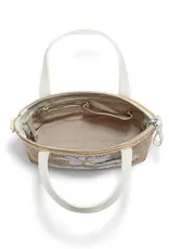 Daisy Dee Straw Embroidered Tote