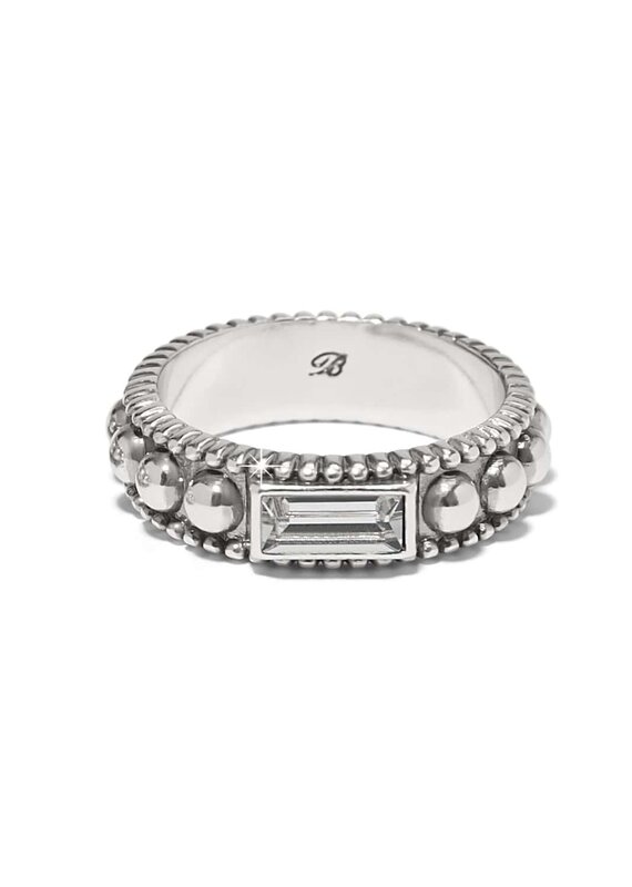 Pretty Tough Gem Ring in Crystal