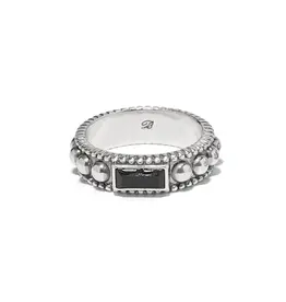 Pretty Tough Gem Ring in Black