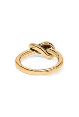 Interlok Single Knot Ring in Gold