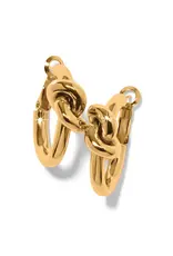 Interlok Single Knot Hoop In Gold