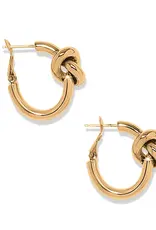 Interlok Single Knot Hoop In Gold