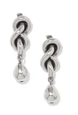 Interlok Single Knot Drop in Silver