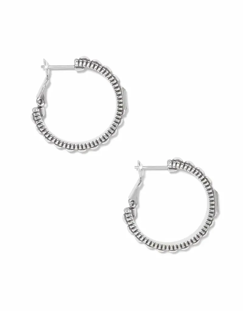 Pretty Tough Gem Hoop in Crystal