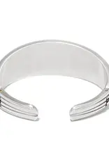 Ferrara Deco Hinged Bangle