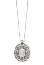 Pretty Tough Gem Necklace in Crystal