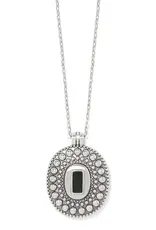 Pretty Tough Gem Necklace in Black