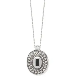 Pretty Tough Gem Necklace in Black