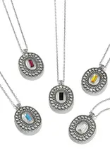 Pretty Tough Gem Necklace in Black