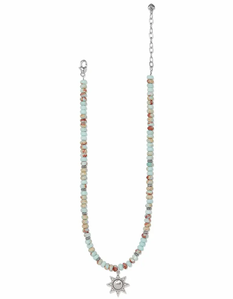 Mosaic Mojave Beam Beaded Necklace