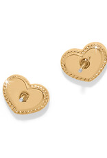 Illumina Celeste Heart Gold Post