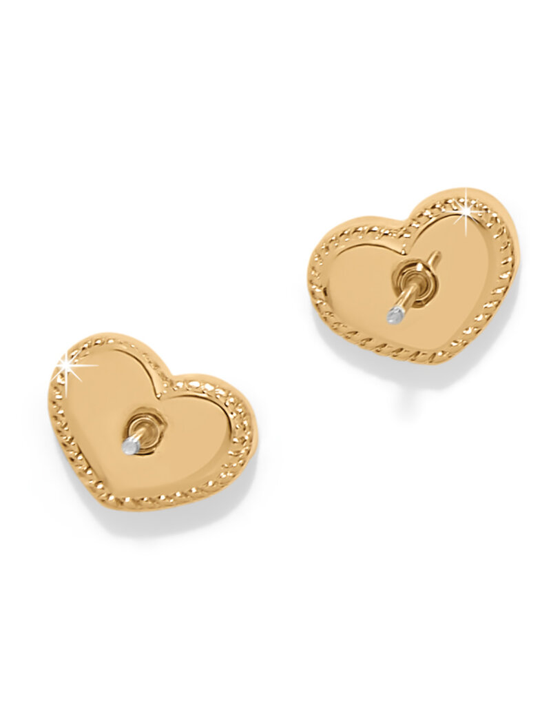 Illumina Celeste Heart Gold Post