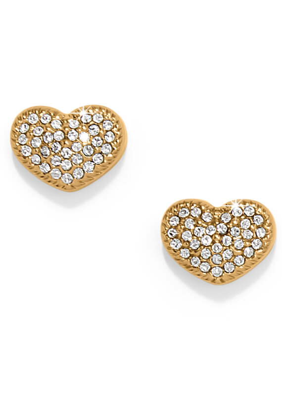 Illumina Celeste Heart Gold Post