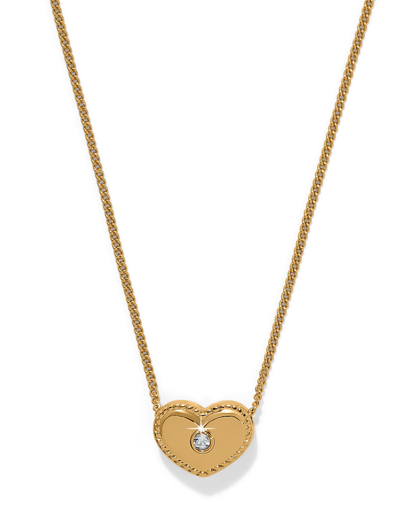 Illumina  Celeste Heart Petite Necklace in Gold