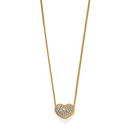 Illumina  Celeste Heart Petite Necklace in Gold