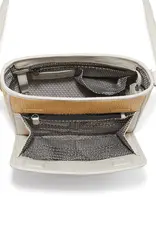 Astrid Straw Organizer Bag in White