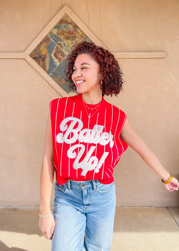 J.HOFFMAN'S Batter Up Sweater Vest