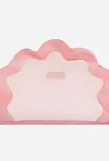 J.HOFFMAN'S Cosmetic Bag w/ Gathering Closure-Pink
