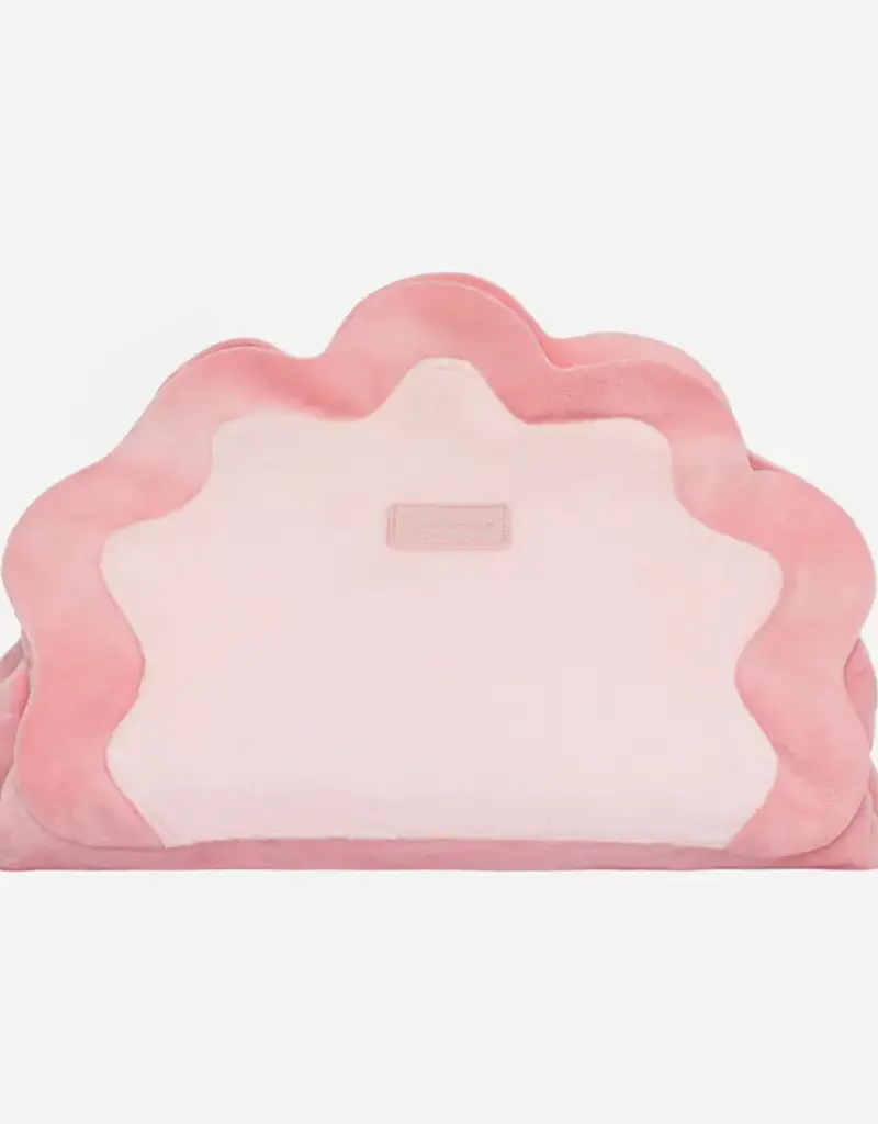 J.HOFFMAN'S Cosmetic Bag w/ Gathering Closure-Pink
