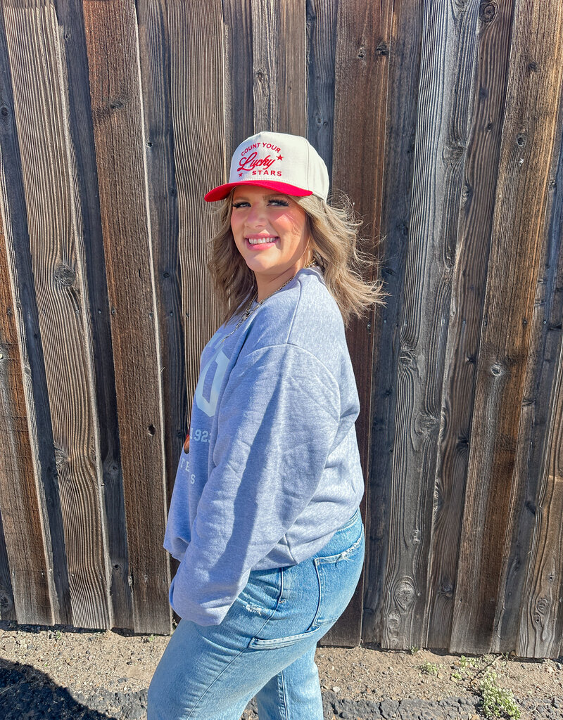 J.HOFFMAN'S - LICENSE **JHOFF ORIGINAL DESIGN** TTU Teddy Sweatshirt