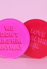 J.HOFFMAN'S Love is in the Air/Didn't like Him Coaster Sert