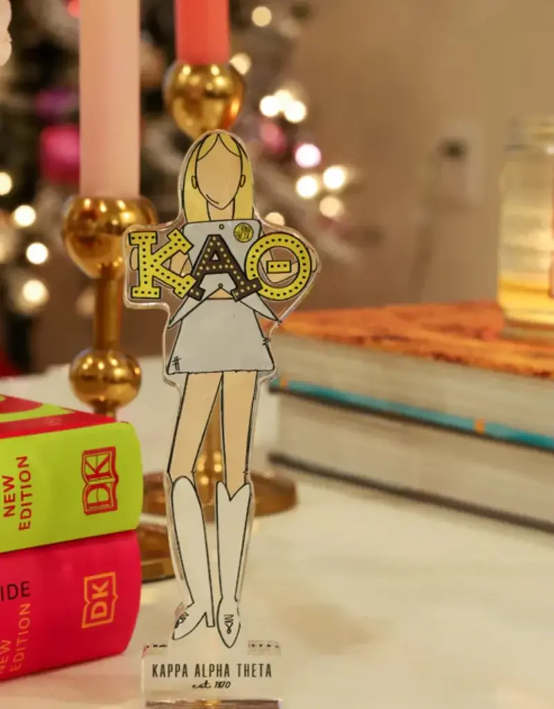 J.HOFFMAN'S Kappa Alpha Theta Block Shelfie