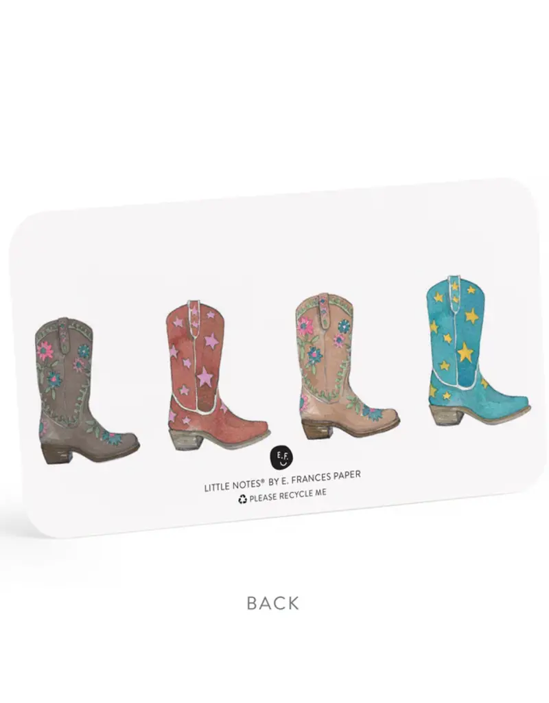 J.HOFFMAN'S Cowboy Boots LIttle Notes