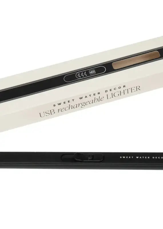 J.HOFFMAN'S Rechargeable Electric Lighter- Black