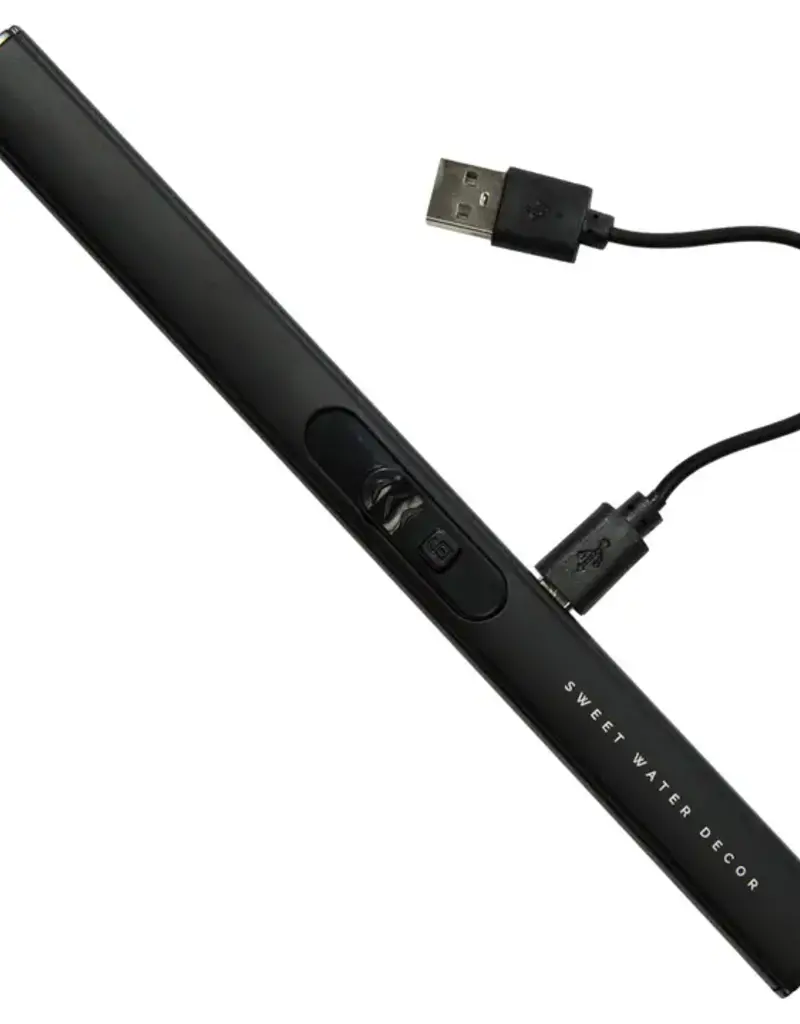 J.HOFFMAN'S Rechargeable Electric Lighter- Black