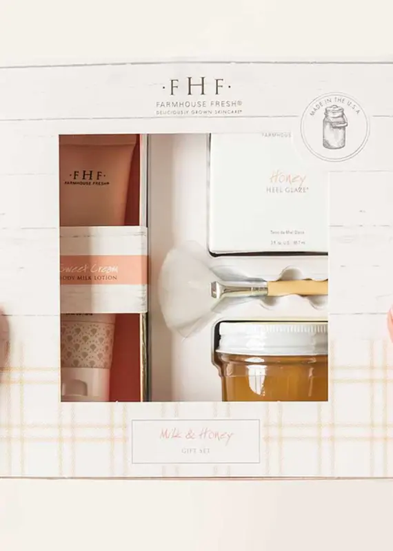 J.HOFFMAN'S Milk & Honey Deluxe Boxed Gift Set