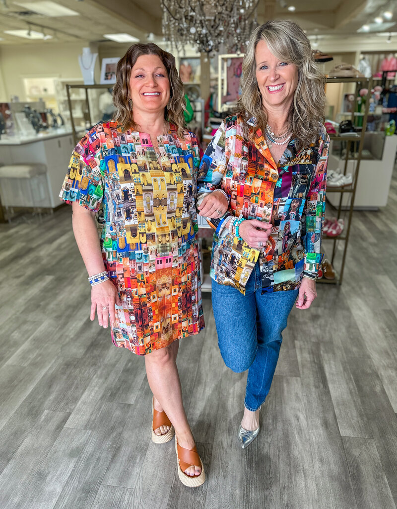 J.HOFFMAN'S Henni Patch Top - Doors/Cowgirl