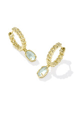 KENDRA SCOTT Emilie Huggie Earrings