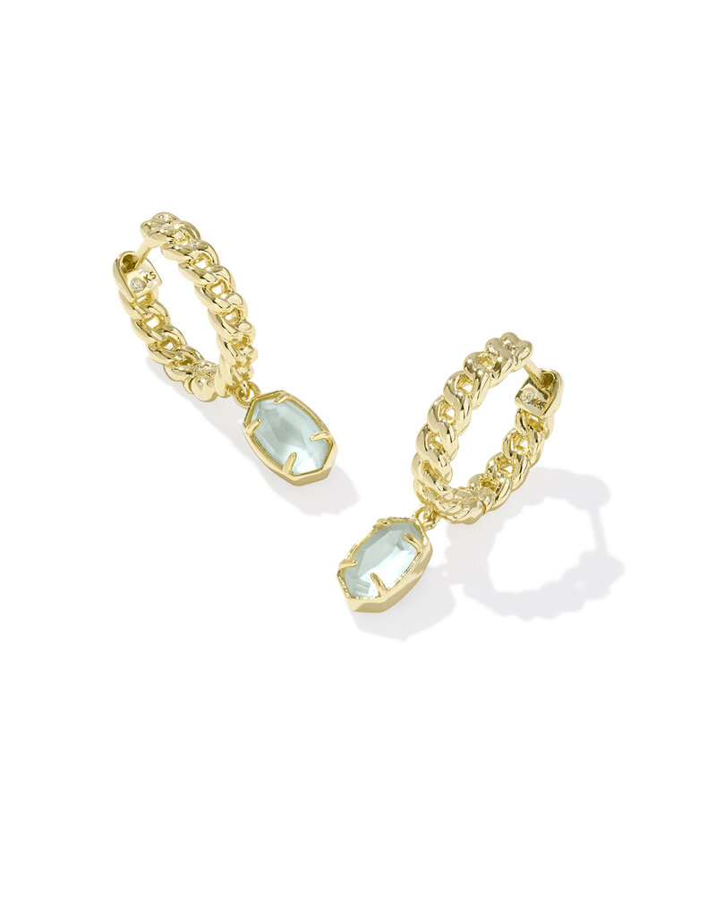 KENDRA SCOTT Emilie Huggie Earrings