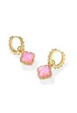 KENDRA SCOTT Mallory Rose Huggie Earrings