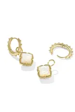 KENDRA SCOTT Mallory Rose Huggie Earrings