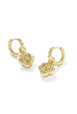 KENDRA SCOTT Mallory Rose Huggie Earrings