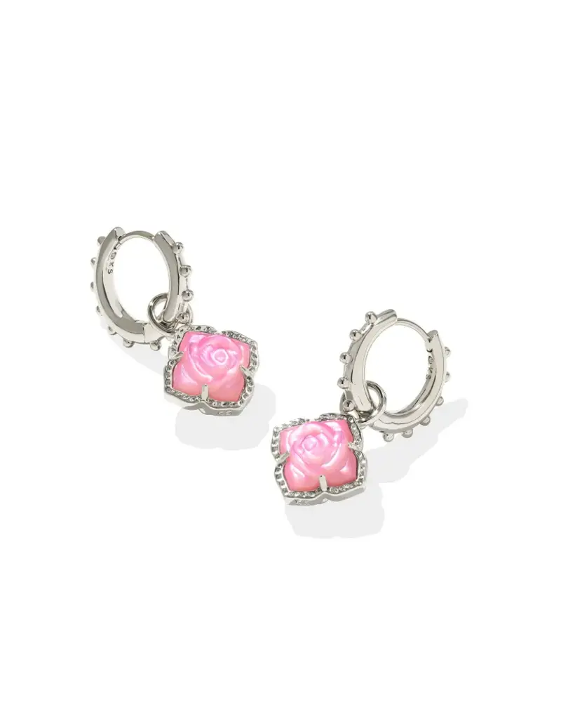 KENDRA SCOTT Mallory Rose Huggie Earrings
