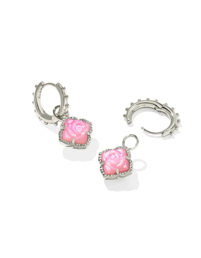 KENDRA SCOTT Mallory Rose Huggie Earrings
