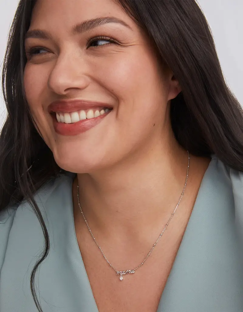 KENDRA SCOTT Mama Crystal Pendant Necklace