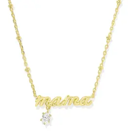 KENDRA SCOTT Mama Crystal Pendant Necklace