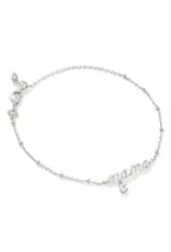 KENDRA SCOTT Mama Crystal Delicate Chain Bracelet