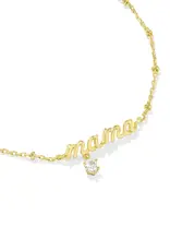 KENDRA SCOTT Mama Crystal Delicate Chain Bracelet