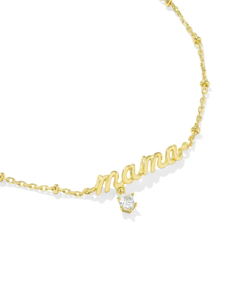 KENDRA SCOTT Mama Crystal Delicate Chain Bracelet