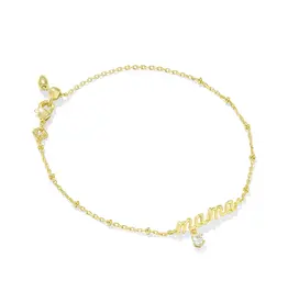 KENDRA SCOTT Mama Crystal Delicate Chain Bracelet