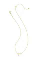 KENDRA SCOTT Mom Crystal Pendant Necklace