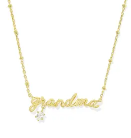 KENDRA SCOTT Grandma Crystal Pendant Necklace