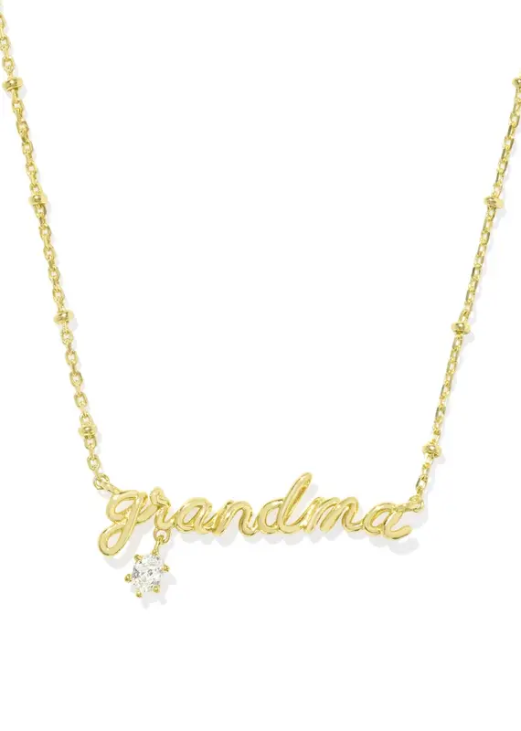 KENDRA SCOTT Grandma Crystal Pendant Necklace