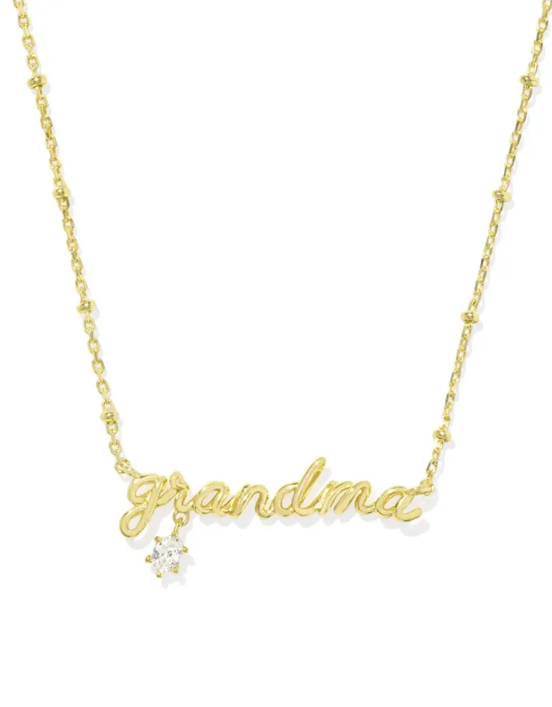 KENDRA SCOTT Grandma Crystal Pendant Necklace