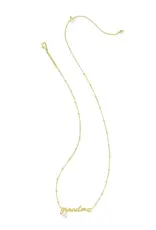 KENDRA SCOTT Grandma Crystal Pendant Necklace